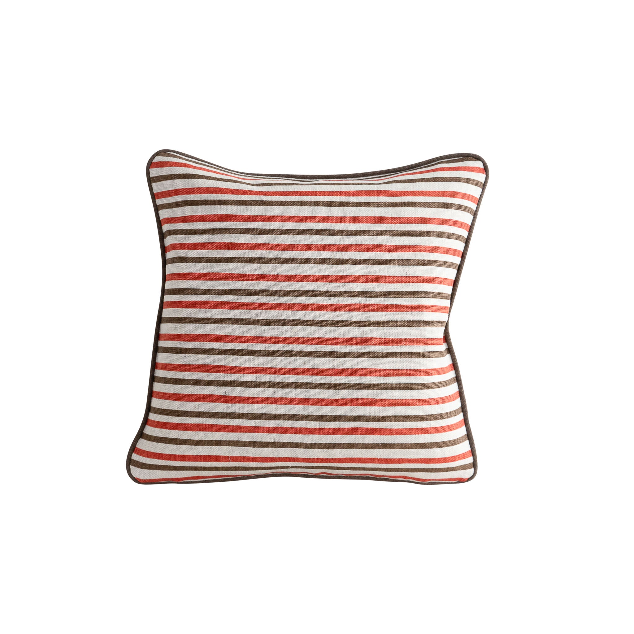 Anna-Lisa Rust Cushion Cover - Cacao Piping - 40x40cm