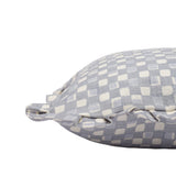 Faye Dove Blue Cushion Cover - Ruffles - 50x50cm