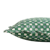 Faye Pea Green Cushion Cover - Ruffles - 50x50cm