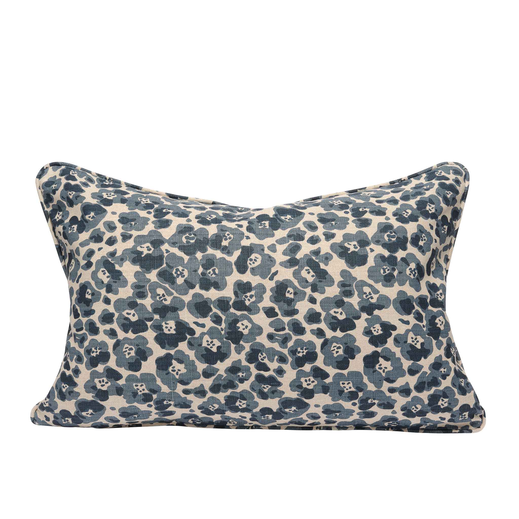 Florence Indigo Cushion Cover - 40x60cm