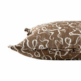 Karin's Dress Tobacco Cushion Cover - Ruffles - 50x50cm