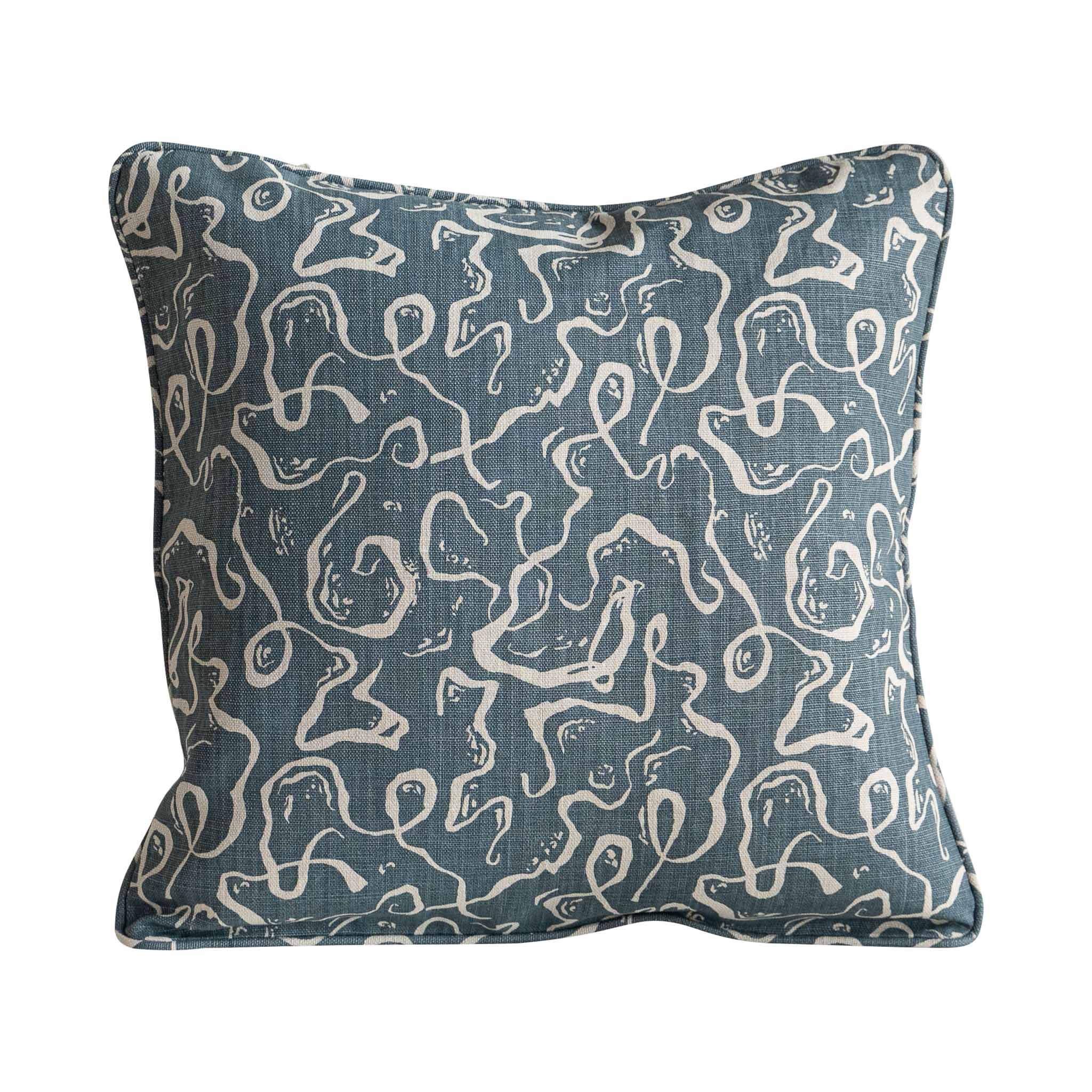 Karin's Dress Denim Cushion Cover - 50x50cm