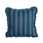 Karin’s Rölakan Indigo Cushion Cover - Ruffles - 50x50cm
