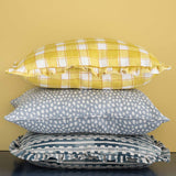 Spotty Dove Blue Cushion Cover - 50x50cm