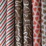 Karin's Dress Tobacco Cushion Cover - Ruffles - 50x50cm