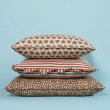 Spotty Tobacco Cushion Cover - 50x50cm