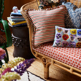 Anna-Lisa Rust Cushion Cover - Ruffles - 50x50cm