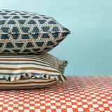 Anna-Lisa Tobacco Cushion Cover - Ruffles - 50x50cm