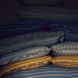 Stig Dusty Blue Cushion Cover - Ruffles - 50x70cm