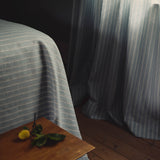 Stig Stripe Fabric - Dusty Blue