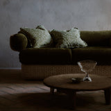 Karin's Dress Khaki Cushion Cover - Ruffles - 50x50cm
