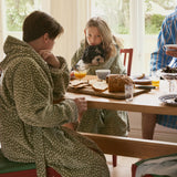 Pelle Vävare x Cathy Nordström Bathrobe - Spotty Sage