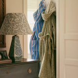 Pelle Vävare x Cathy Nordström Bathrobe - Spotty Sage
