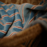 Pelle Vävare x Cathy Nordström Bath Towel - Stig Stripe Danish Blue