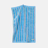 Pelle Vävare x Cathy Nordström Bath Towel - Stig Stripe Danish Blue