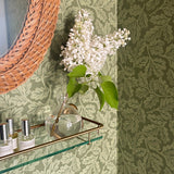 Blanche wallpaper - Moss