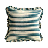 Anna-Lisa Teal Cushion Cover - Ruffles - 50x50cm