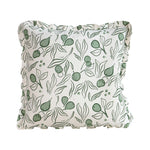 Anita Cedar Green Cushion Cover - Ruffles - 50x50cm
