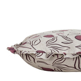 Anita Plum Cushion Cover - Ruffles - 50x50cm