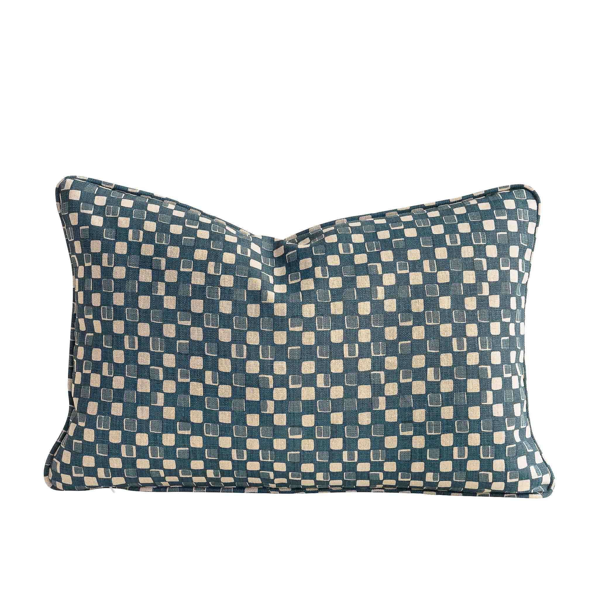 Faye Indigo Cushion Cover - 40x60cm