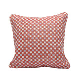 Faye Rust & Lilac cushion cover