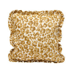 Florence Saffron Cushion Cover - Ruffles - 50x50cm