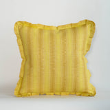 Karin’s Rölakan Sunflower ruffled cushion cover