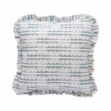 Marianne Dove Blue Cushion Cover - Ruffles - 50x50cm
