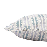 Marianne Dove Blue Cushion Cover - Ruffles - 50x50cm