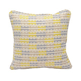 Marianne Lemon Blue cushion cover
