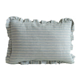 Stig Dusty Blue Cushion Cover - Ruffles - 50x70cm