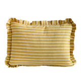 Stig Mustard Cushion Cover - Ruffles - 50x70cm