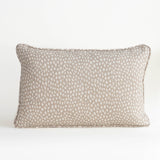 Spotty Taupe cushion cover long