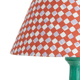Faye Rust & Lilac Lampshade - Large