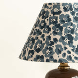 Florence Indigo Lampshade - Medium