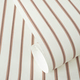 Stig Stripe Wallpaper - Fudge