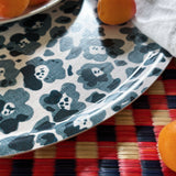 Serving Tray - Florence Indigo - Round 45cm