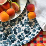 Serving Tray - Florence Indigo - Round 45cm