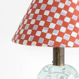 Faye Rust & Lilac Lampshade - Small
