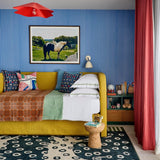 Stig Stripe Wallpaper - Danish Blue