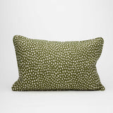 Spotty Moss cushion cover long