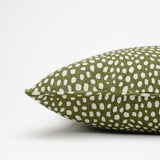 Spotty Moss cushion cover long