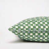 Faye Pea Green cushion cover long