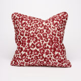 Florence Red cushion cover