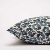 Florence Indigo cushion cover long