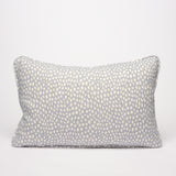 Spotty Dove Blue cushion cover long