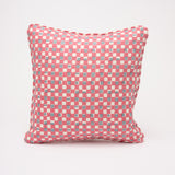 Faye Raspberry cushion cover