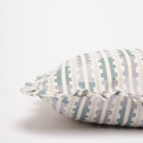 Marianne Dove Blue ruffled cushion cover
