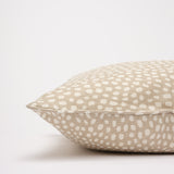 Spotty Taupe cushion cover