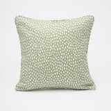Spotty Sage cushion cover